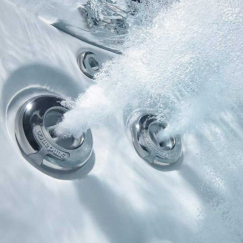 Sundance Spas Patentētas Fluidix ® sprauslas
